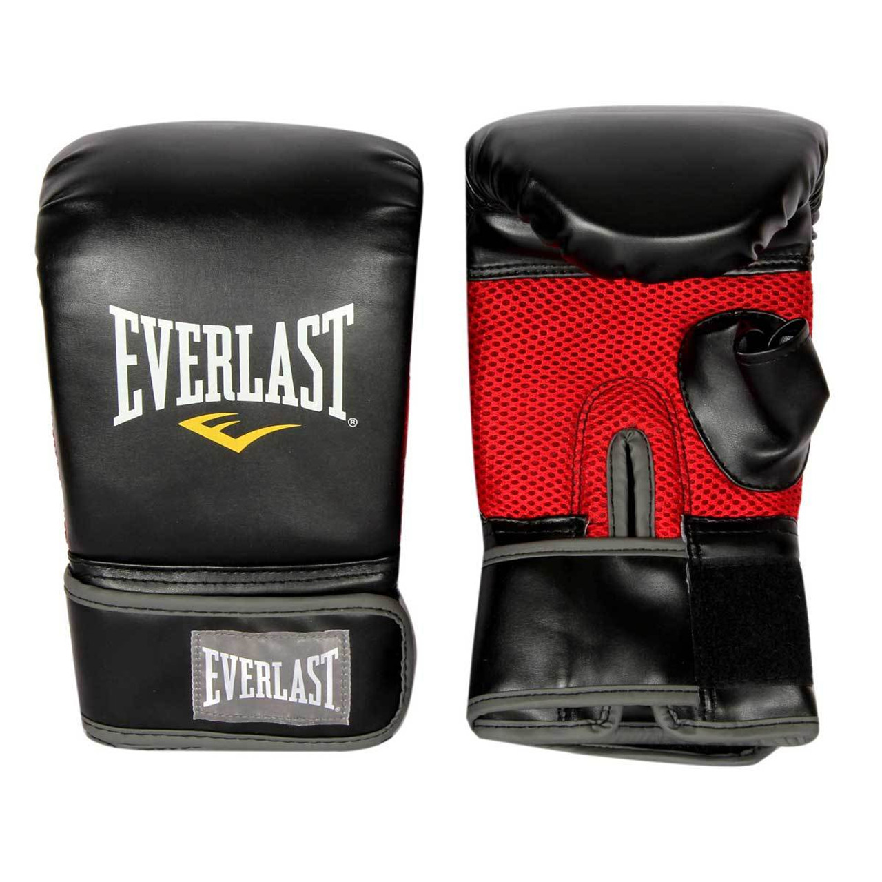 everlast leather heavy bag gloves