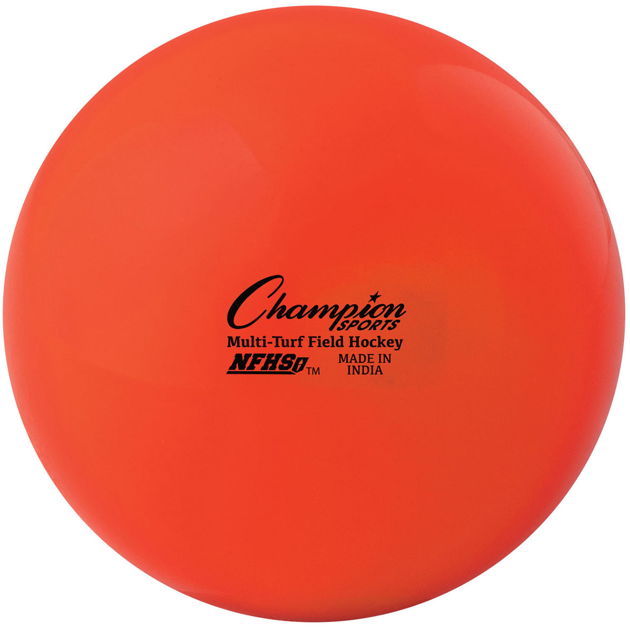 Champion Sports NFHS Approved Field Hockey Balls Orange Athletic Stuff