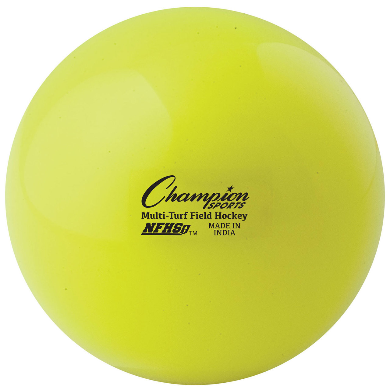 Champion Sports NFHS Approved Field Hockey Balls Yellow Athletic Stuff