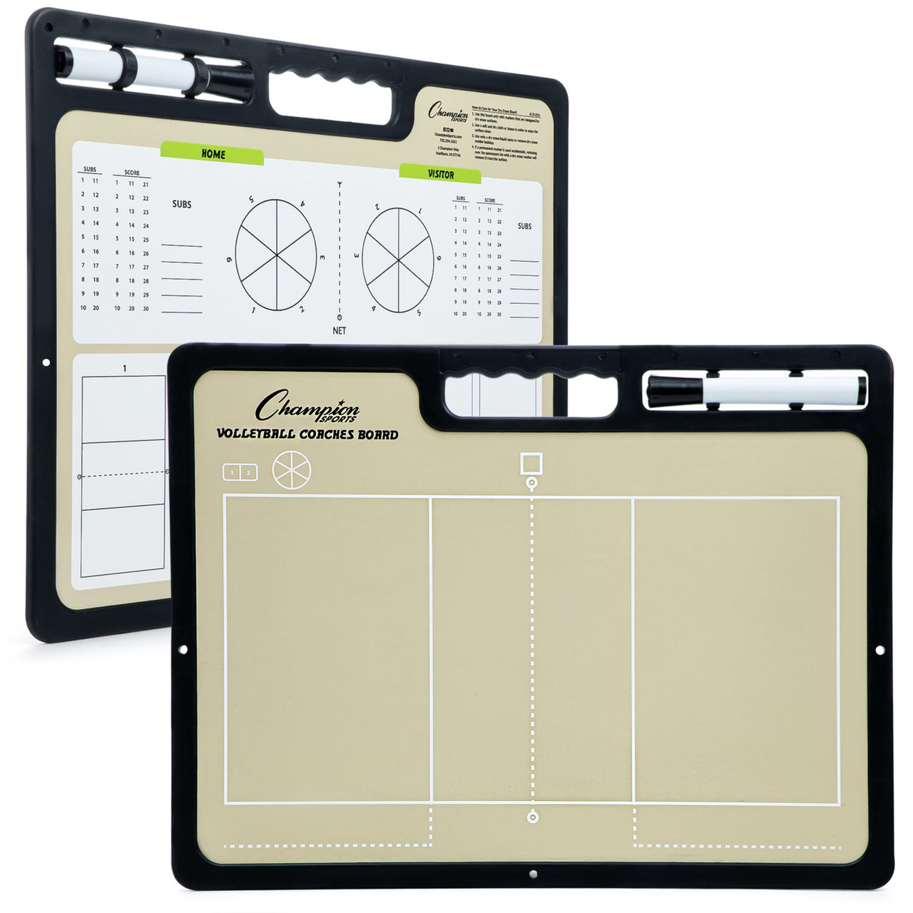 Champion Sports Volleyball Coaches Board