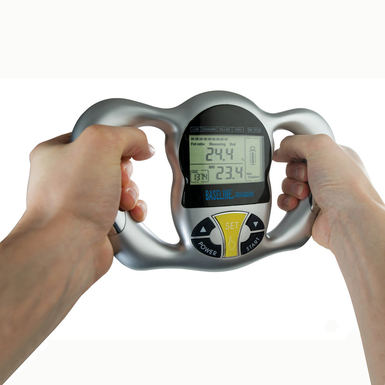 Body Fat Meter Handheld Digital Body Fat Analyzer Health Monitor