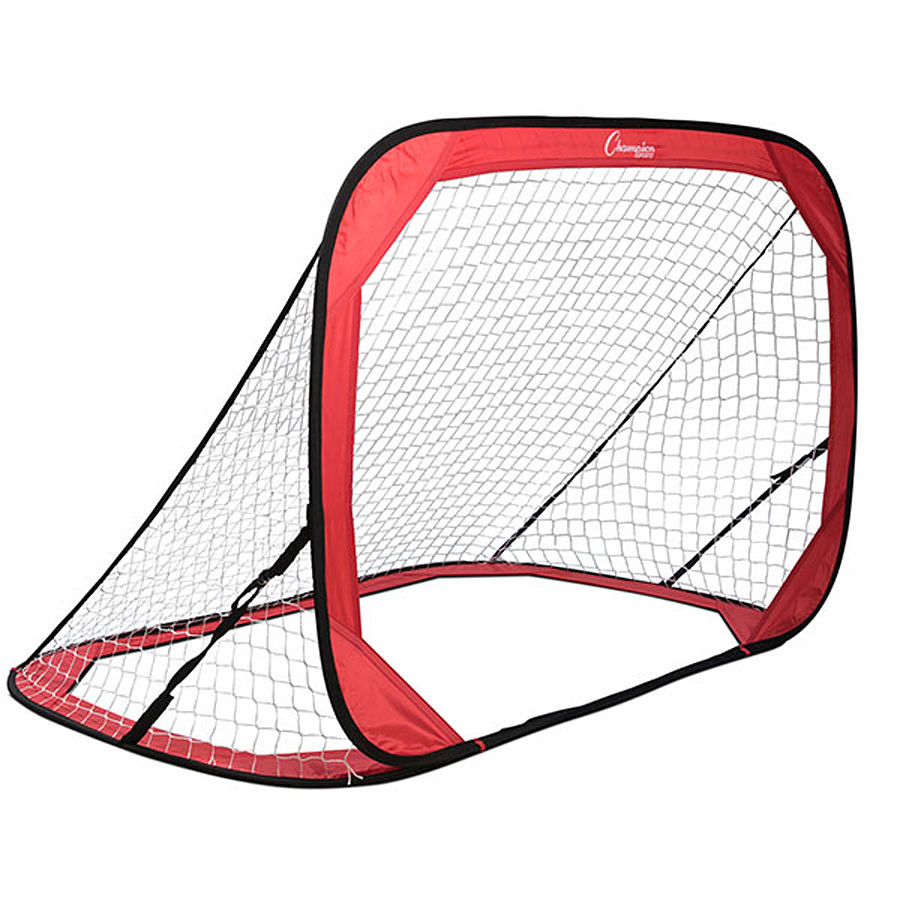 スポーツ・フィットネス MARVELOUS GOALS 2 pack) Athletic Works 6ft Portable Pop up Soccer Net with Carry