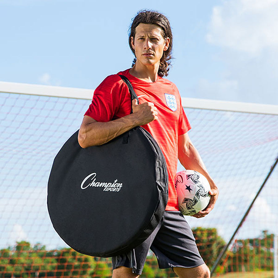 Champion Sports 4' x 6' Pop-Up Soccer Goals - Pair - Athletic Stuff