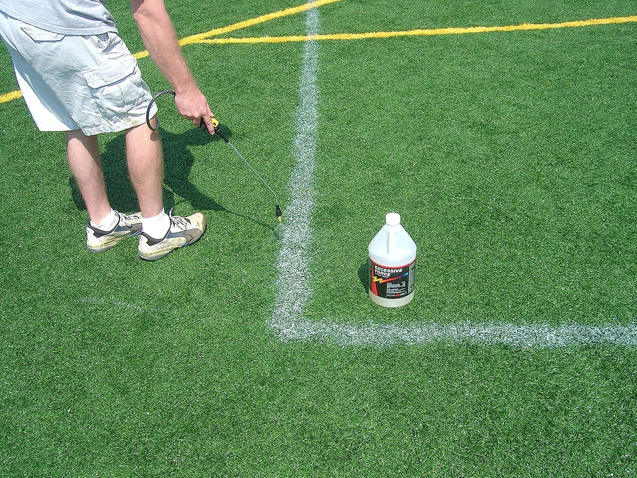 Brite Stripe, Natural Grass Field Paint