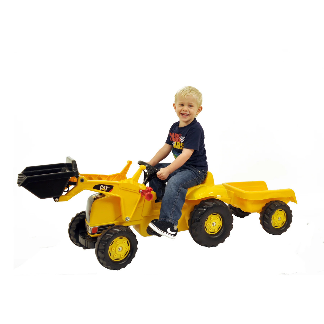Kettler CAT Kid Tractor With Trailer Athletic Stuff