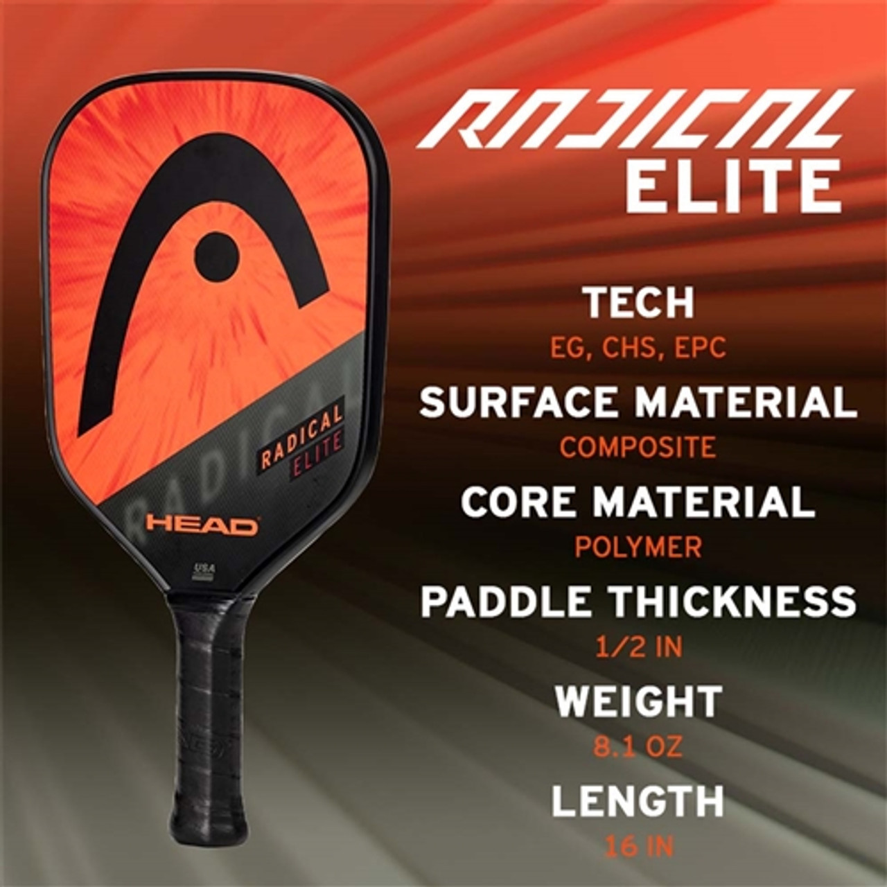 Head Radical Elite Pickleball Paddle - Athletic Stuff