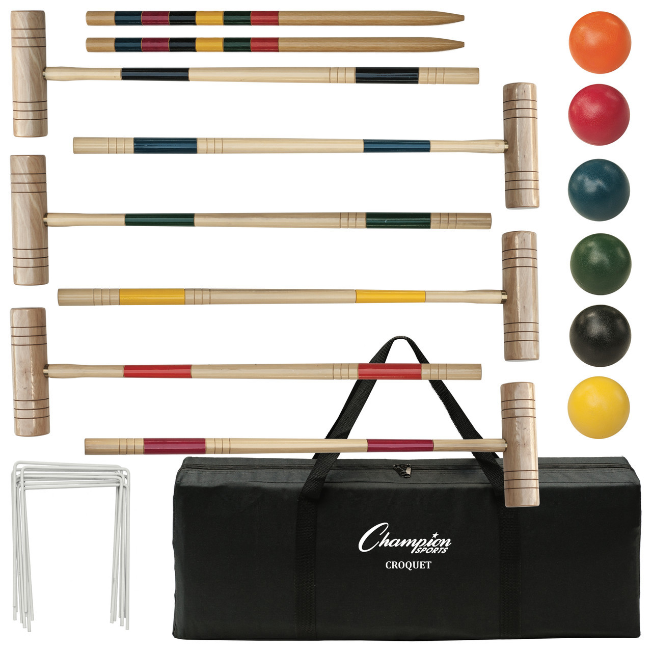 Champion Sports Tournament Series Croquet Set - Thumbnail 2
