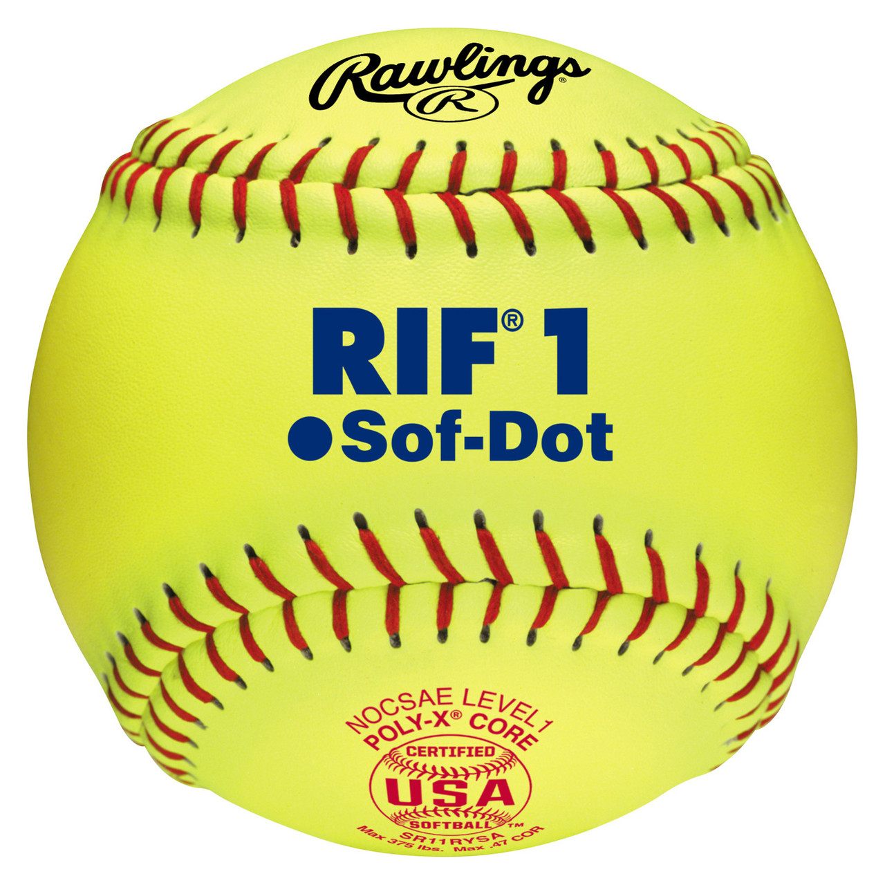Rawlings USA RIF Fastpitch Softballs
