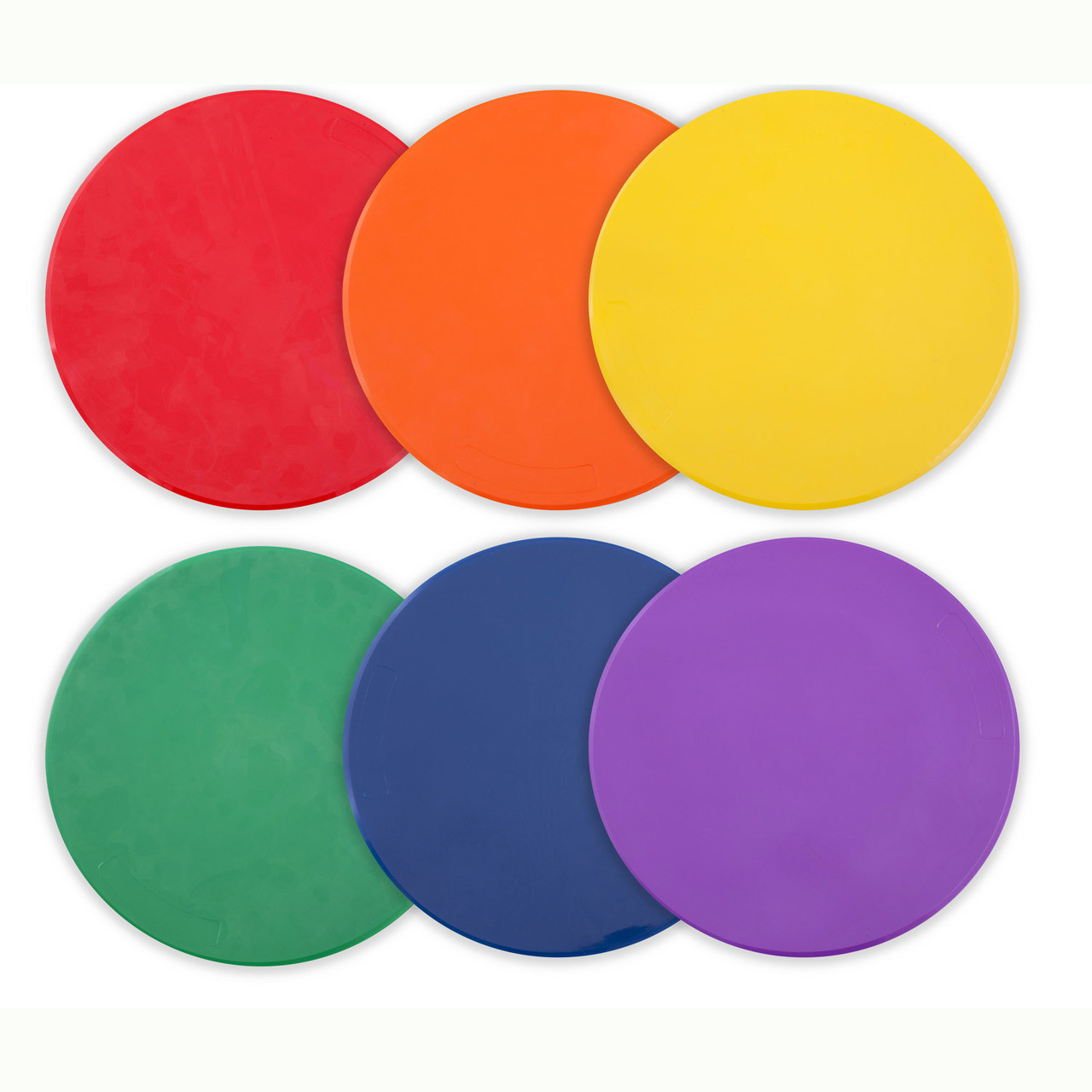 Champion Sports Rainbow Poly Spot Marker Set