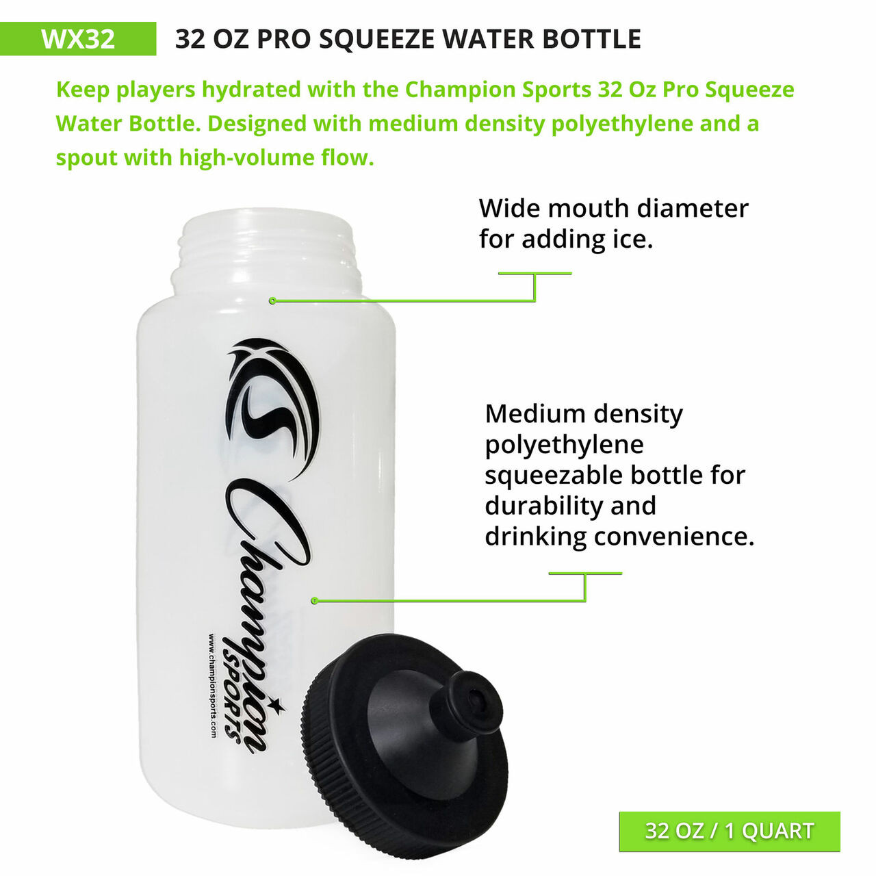 A&R Water Bottle - Quart Size