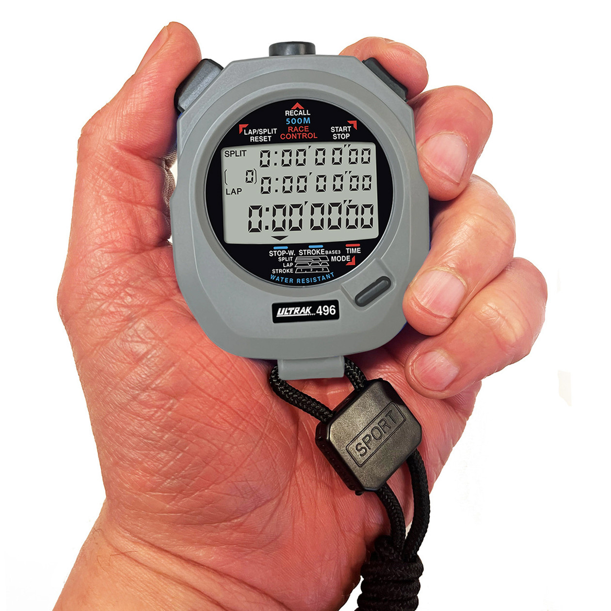 Ultrak 496 - 500 Lap Memory Professional Stopwatch