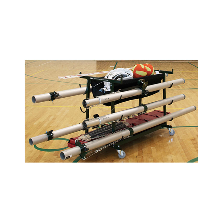Gared Volleyball Upright Vertical Wall Rack