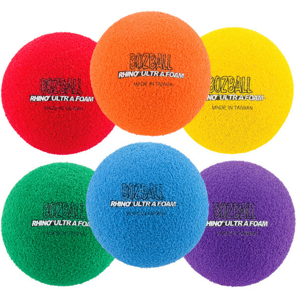 Rhino Foam No-Bounce 3'' Foam Balls Set