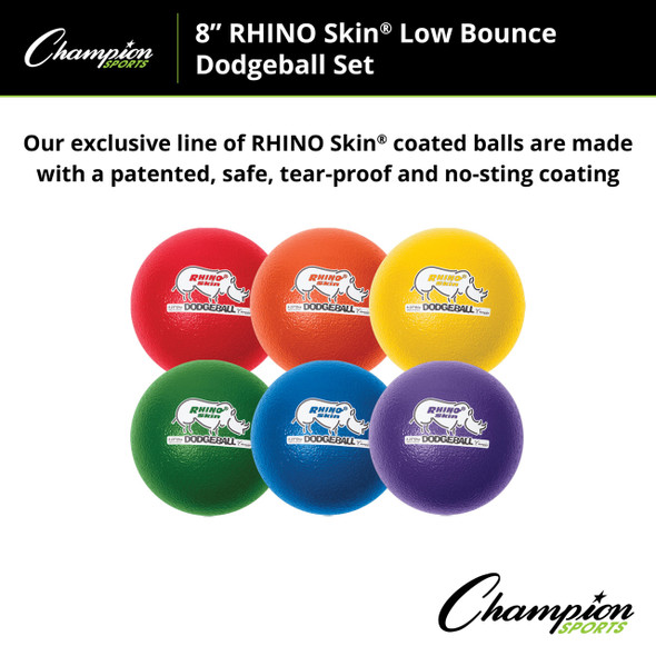 Rhino Skin 8" Dodgeball Set