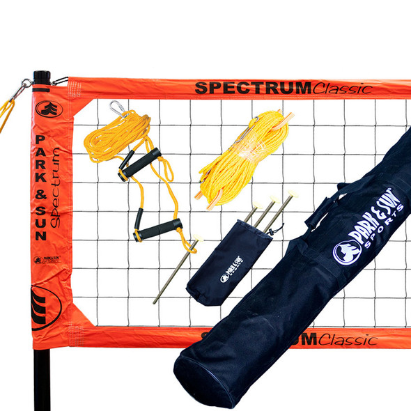 Park & Sun Spectrum Classic Outdoor Volleyball Net System