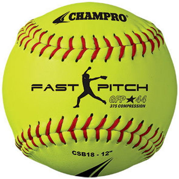 Champro Sports Recreational Fast Pitch Softball - 12" - Dozen