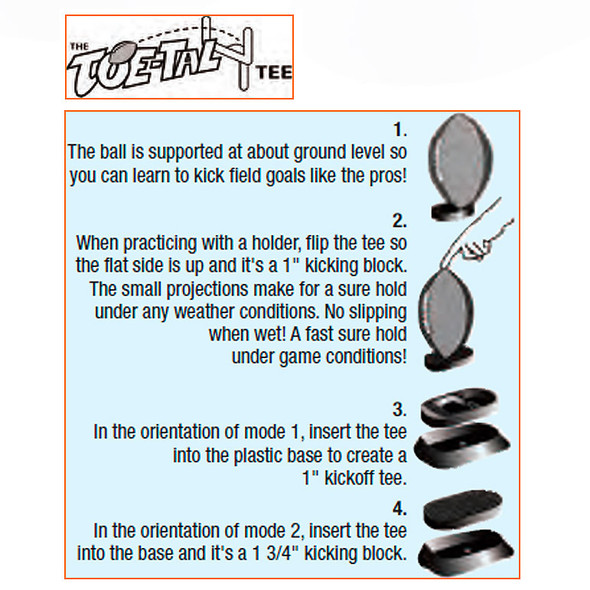 Toe-Tal 4-In-1 Kicking Tee Toe-Tal 4-In-1 Kicking Tee