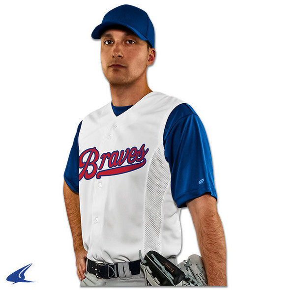 Champro Bull Pen Full-Button Baseball Jersey