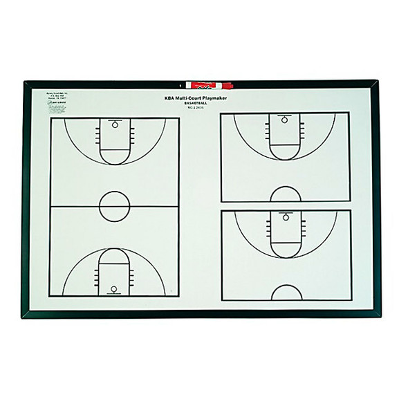 KBA Multi-Court Basketball Playmaker Whiteboard