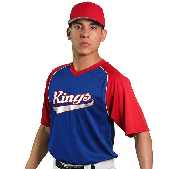 Champro Bull Pen Full-Button Baseball Jersey