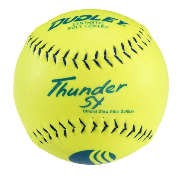 DUDLEY THUNDER SYNTHETIC USSSA STADIUM SLOWPITCH SOFTBALL DUDLEY THUNDER SYNTHETIC USSSA STADIUM SLOWPITCH SOFTBALL