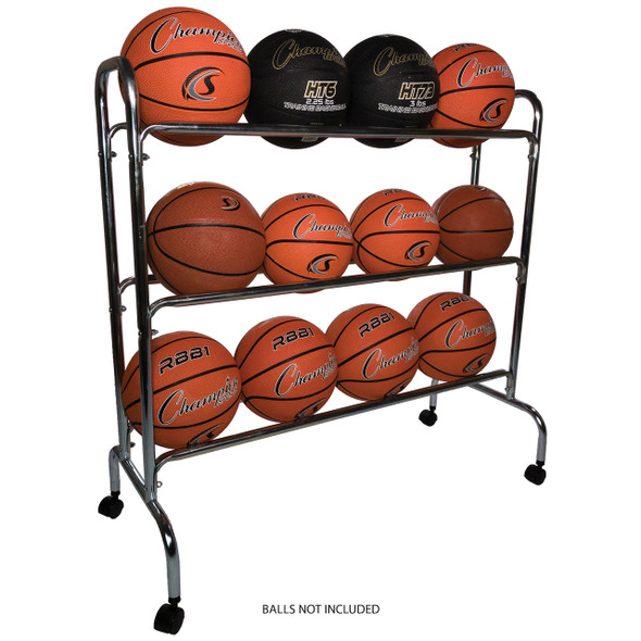 Champion Sports 3 Tier Basketball Rack