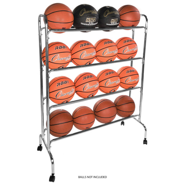 Champion Sports 4 Tier Basketball Rack