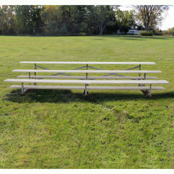 MacGregor Aluminum Bleachers without Fencing is available at Athletic Stuff in Paso Robles, CA