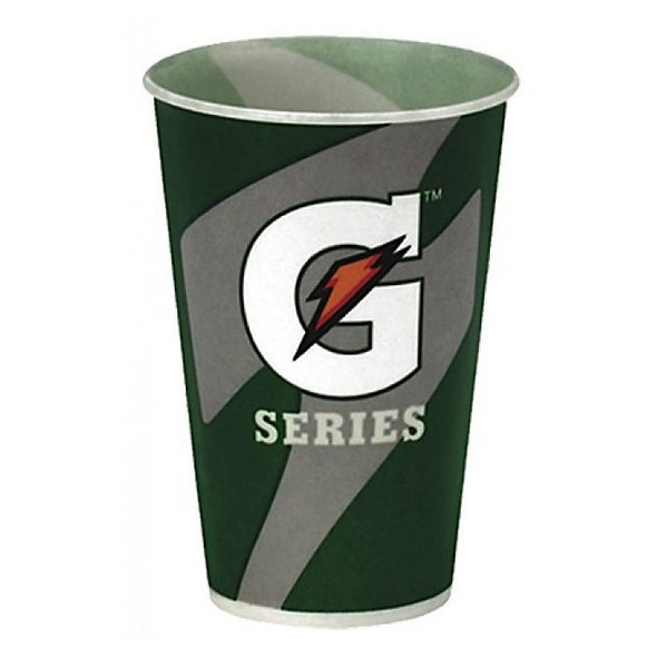 Gatorade 7 oz. Paper Cups with Logo - 2000/Carton