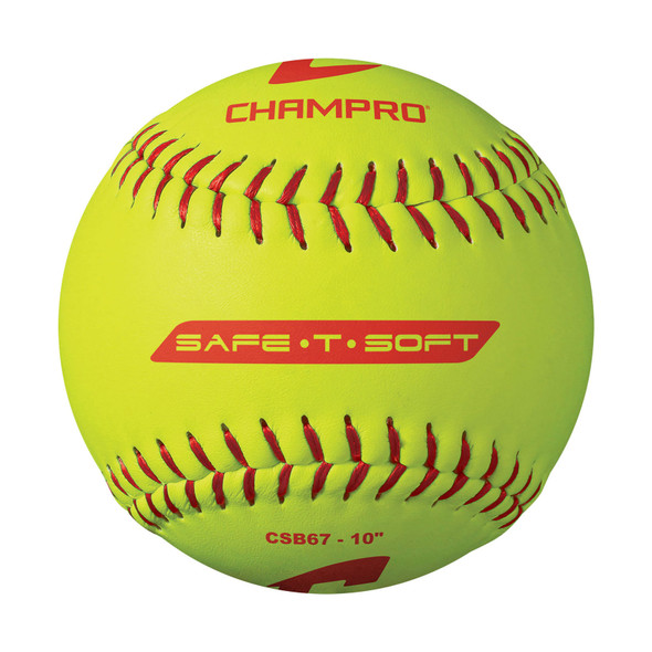 Champro Sports 10" Safe-T-Soft Softballs (CSB67)