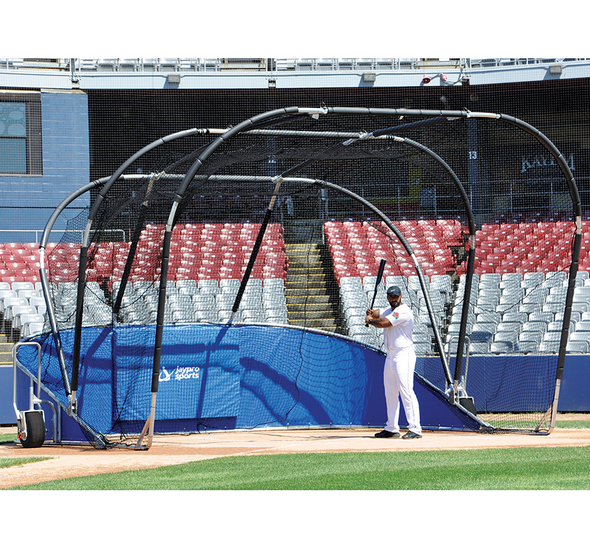 SSN Big Bubba Pro Batting Cage - Red 