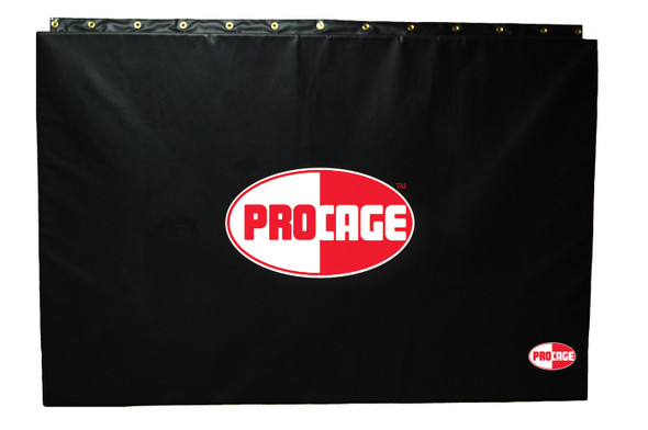 Trigon Sports ProCage Professioneller Baseball-Ballwägen – Hält 300 Bälle, Mit Rasenreifen (ca. 46x61x114 Cm)