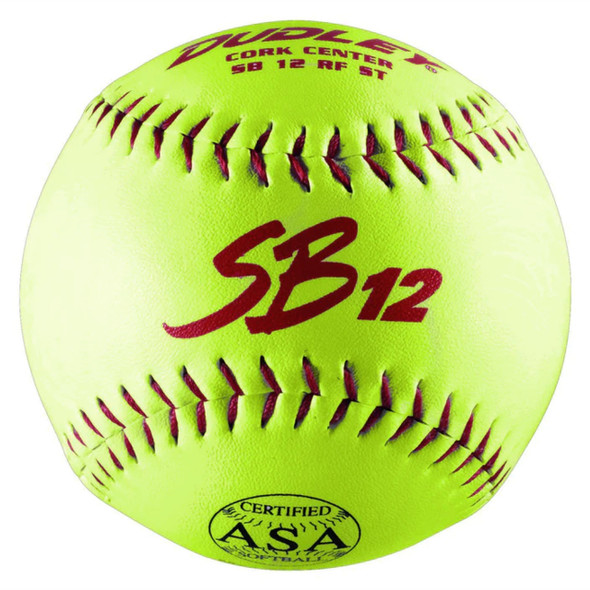 Dudley Thunder SB12T USA / ASA 12" Slowpitch Softballs - DZN