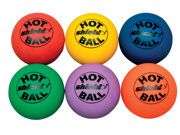 Shield Rainbow Floor Hockey Hotballs Set