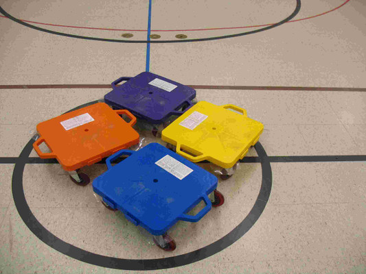 Creative PE Activities with Floor Scooters Guide