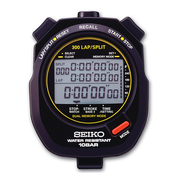 Seiko S-141 300 Lap Memory Professional Stopwatch