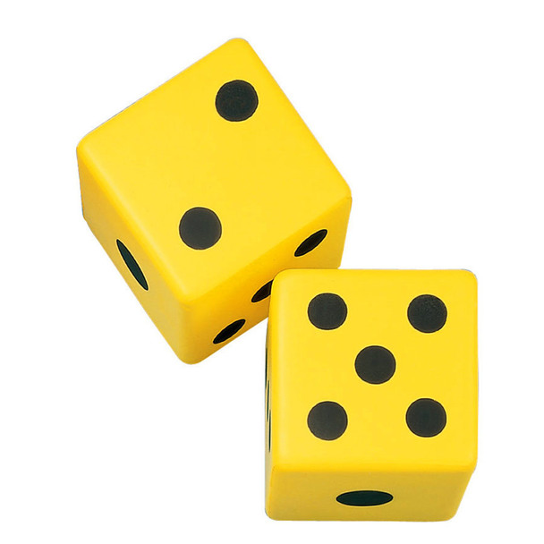 Champion Sports Coated Foam Dice