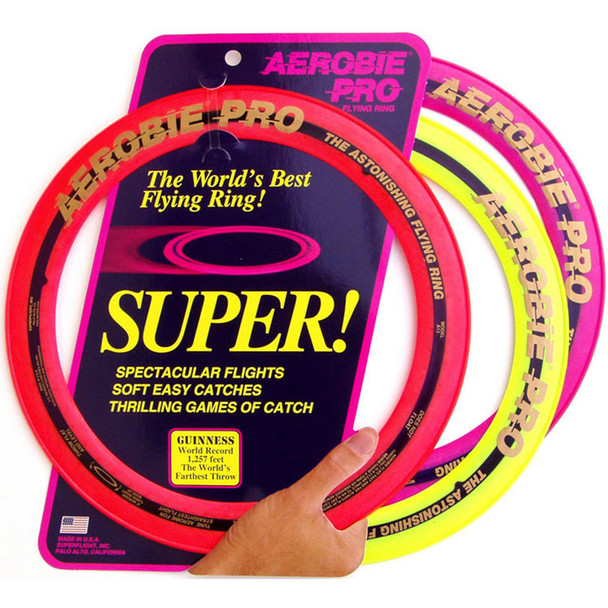 Aerobie Pro Ring Outdoor Flying Disc Colors May Vary Aerobie Pro Ring Outdoor Flying Disc Colors May Vary