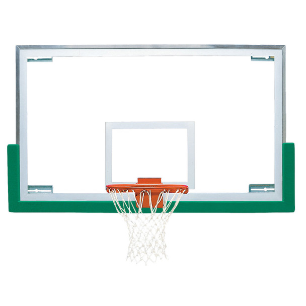 Bison BA42XL Unbreakable 42'' x 72" Short Glass Basketball Backboard