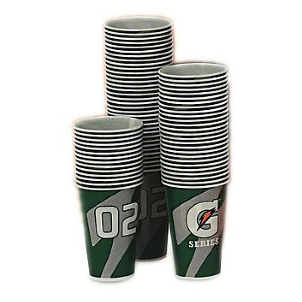 Gatorade 7 oz. Paper Cups with Logo - 2000/Carton