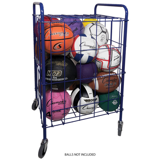 Champion Sports Mini-Locking Ball Cart (LHX)