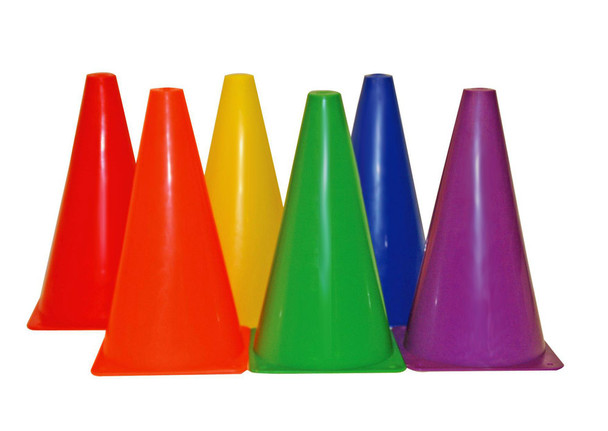 Champion Sports Colored Practice Cone Set