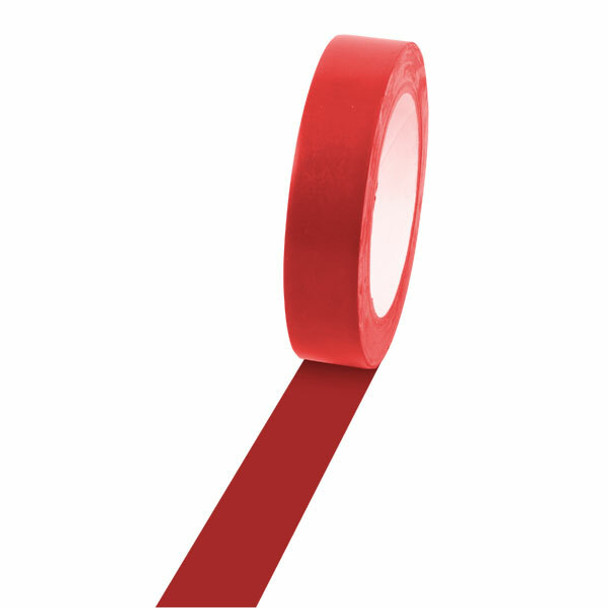 Champion Sports 1'' Colored Floor Tape red