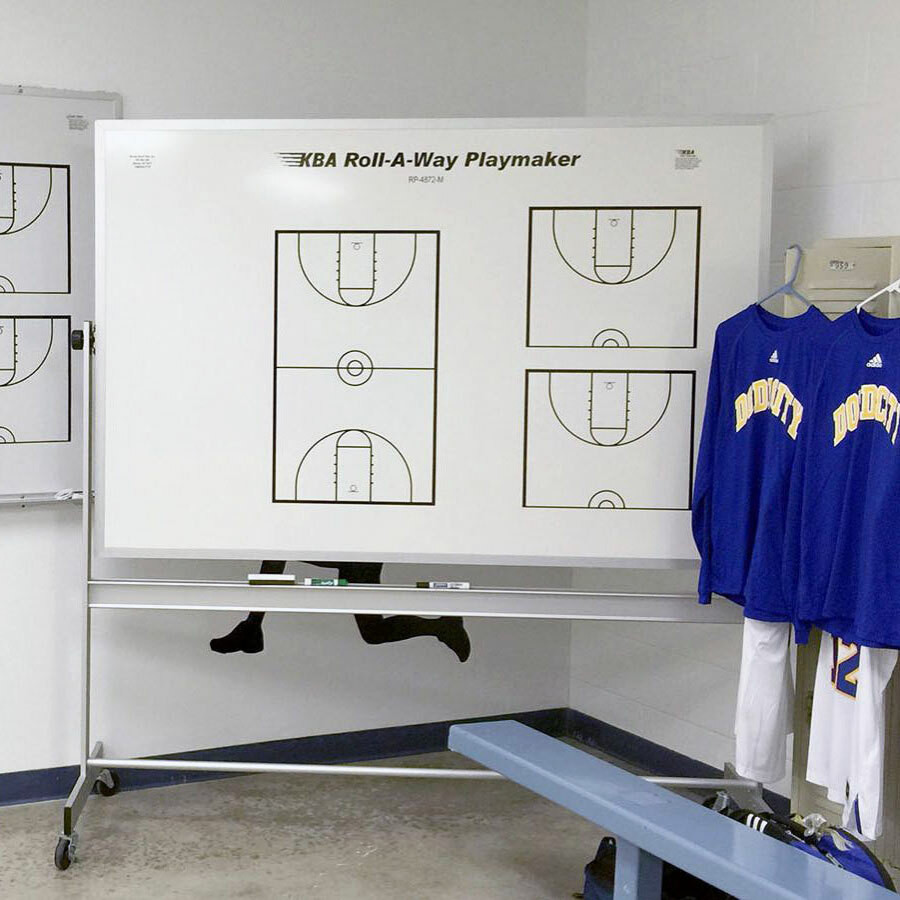 Basketball Court Stencil