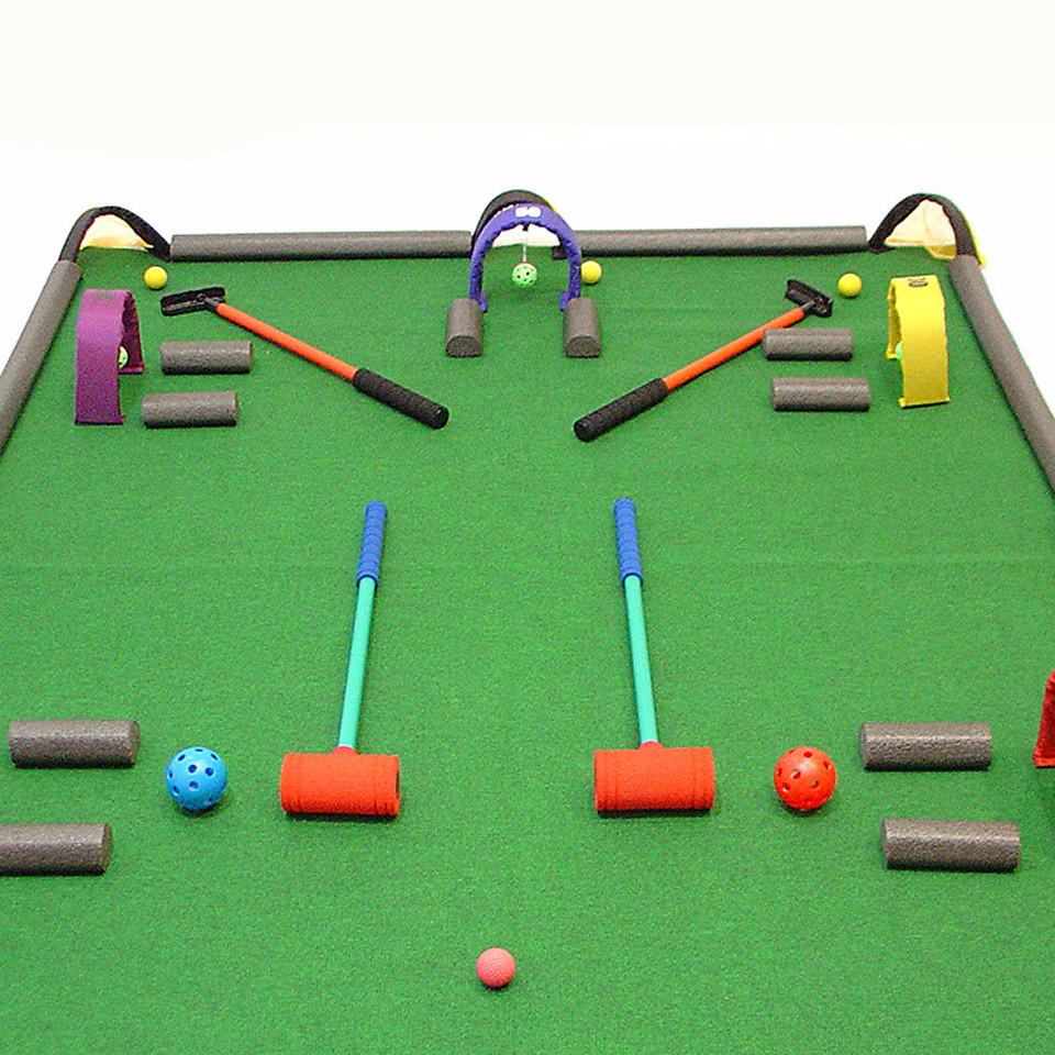 Golf / Croquet / Billiards Game Set Athletic Stuff