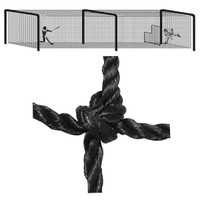 Collegiate Series Batting Cage Tunnel Net (12410XX)