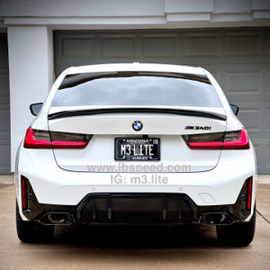 JBSPEED Painted Performance Trunk Spoiler for BMW G20/G80 M3