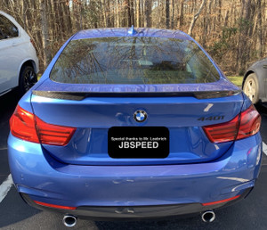 JBSPEED Carbon Fiber Performance Trunk Spoiler for BMW F36