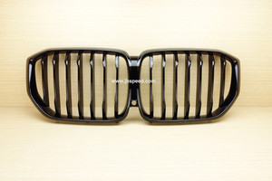 JBSPEED Single Slat Gloss Black Grills Replacement for BMW G05/F95 X5M
