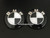 Black & White Emblem Replacement with Painted Black Ring For F20/F21/F10/F11/F10 M5/F82 M4 (Hood + Trunk Set)